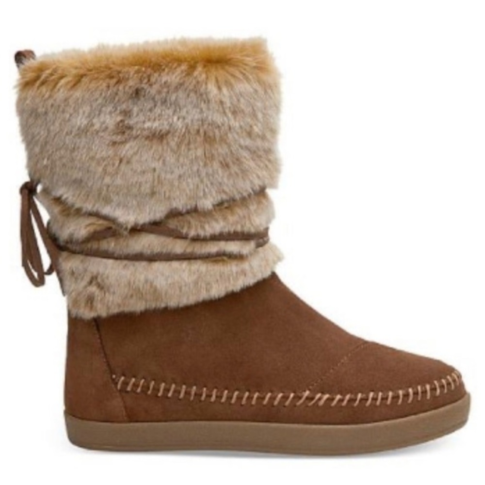 Toms Nepal Tan Boots size 5.5